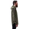 Urban Classics - Pleat Sleeves Terry HiLo Sweat à capuche - Vert Product image